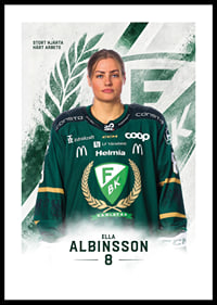 Ella Albinsson #8 Färjestad BK 2026/2027-0