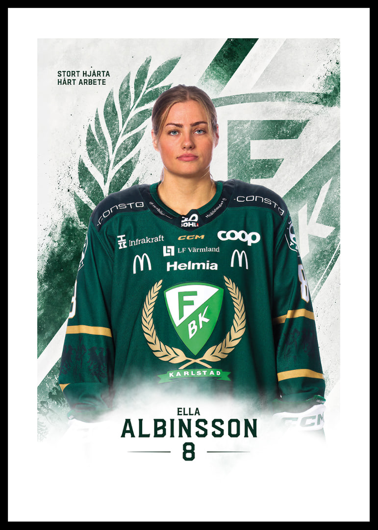Ella Albinsson #8 Färjestad BK 2026/2027-12