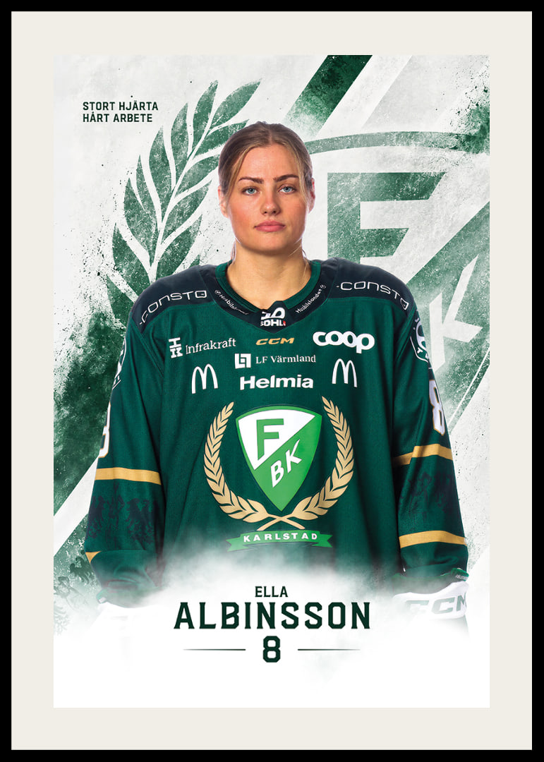 Ella Albinsson #8 Färjestad BK 2026/2027-12