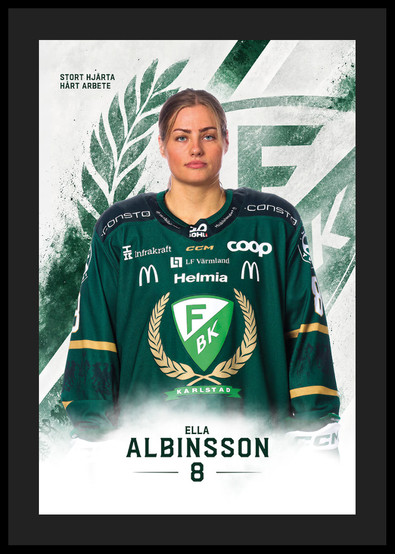 Ella Albinsson #8 Färjestad BK 2026/2027-12