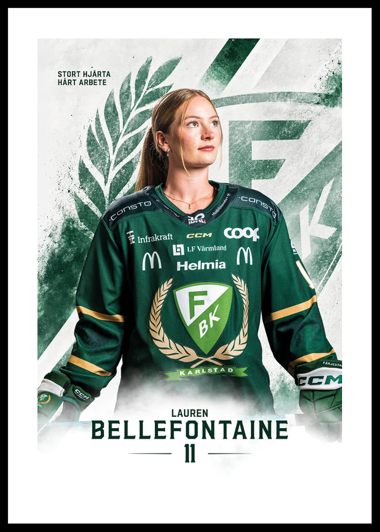 Lauren Bellefontaine #11 Färjestad BK 2026/2027-12