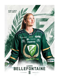 Lauren Bellefontaine #11 Färjestad BK 2026/2027-1
