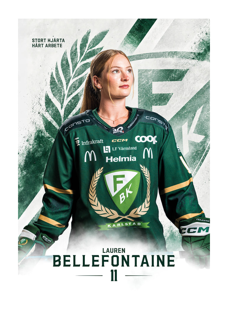 Lauren Bellefontaine #11 Färjestad BK 2026/2027-12