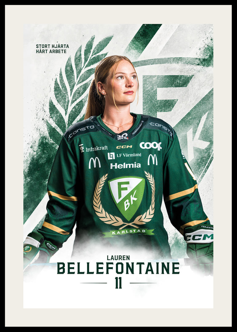 Lauren Bellefontaine #11 Färjestad BK 2026/2027-12