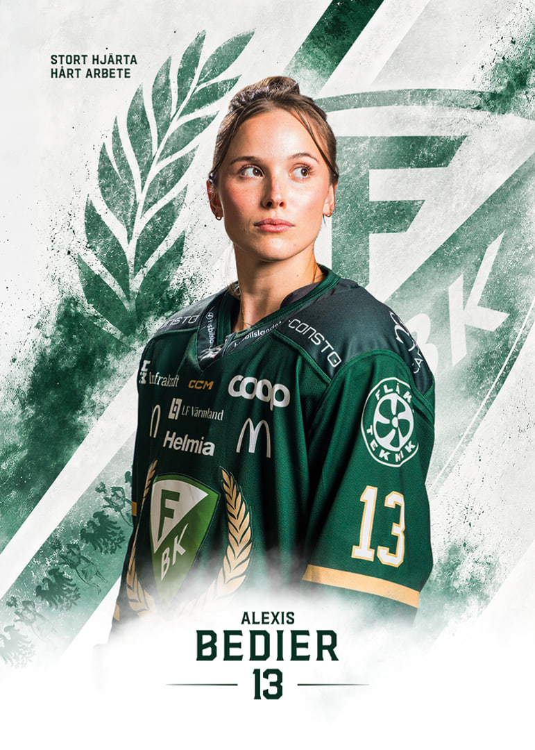 Alexis Bedier #13 Färjestad BK 2026/2027-12