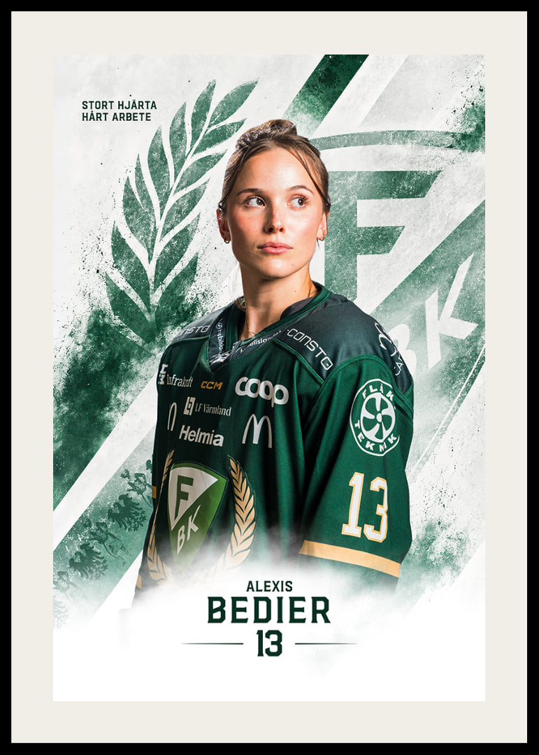 Alexis Bedier #13 Färjestad BK 2026/2027-12