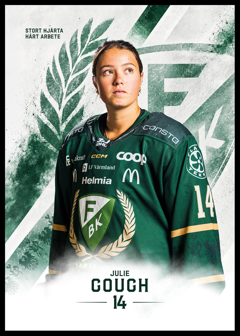 Julie Gough #14 Färjestad BK 2026/2027-12