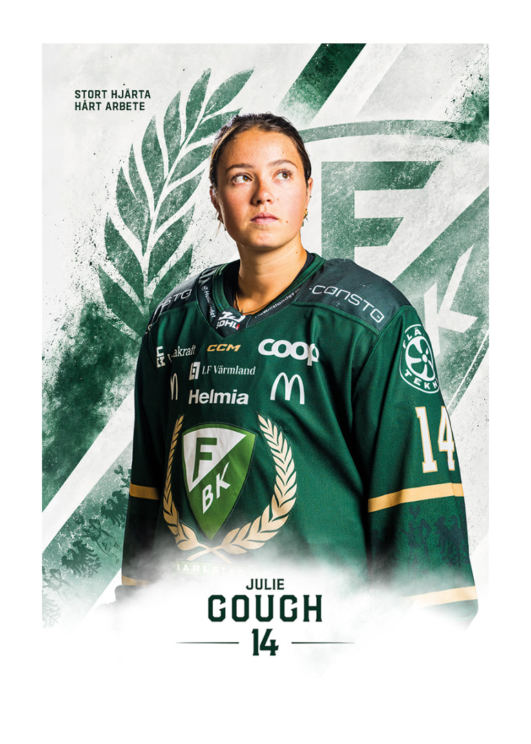Julie Gough #14 Färjestad BK 2026/2027-12