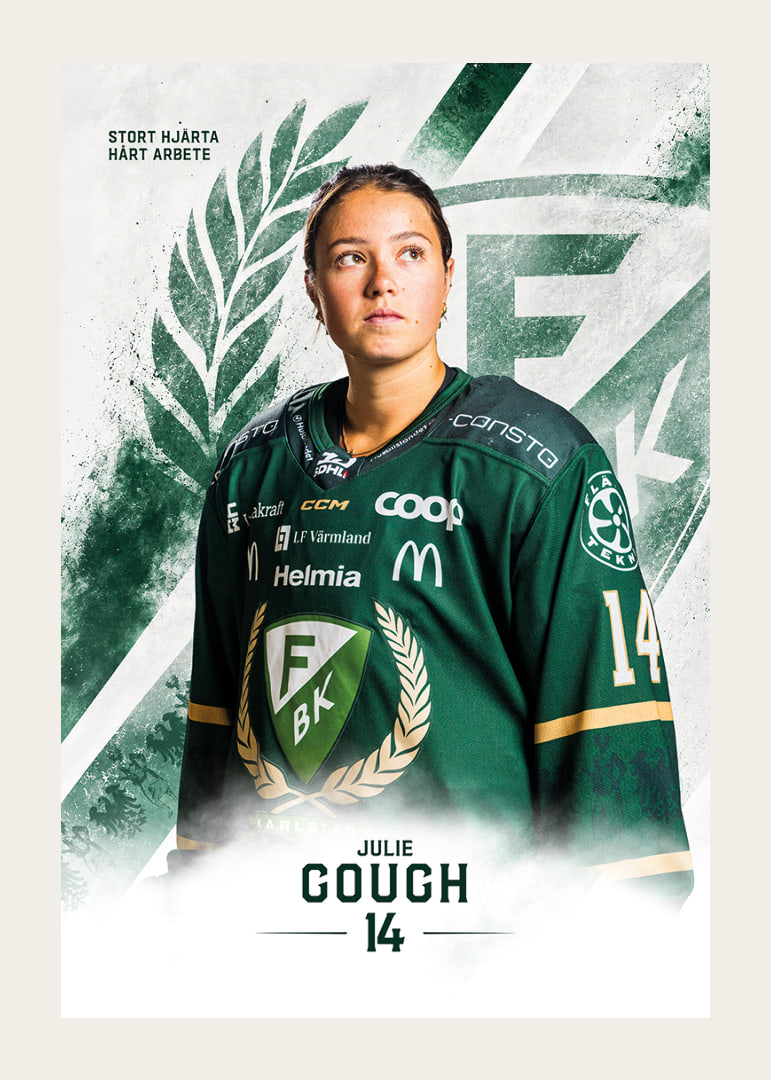 Julie Gough #14 Färjestad BK 2026/2027-12