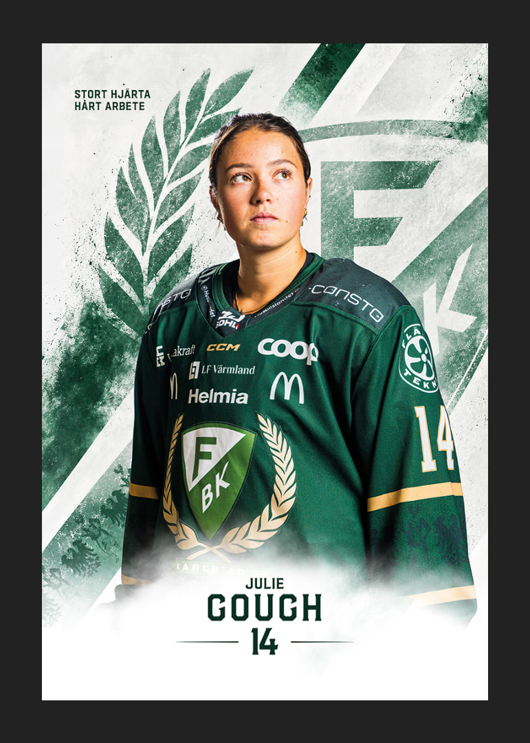 Julie Gough #14 Färjestad BK 2026/2027-12
