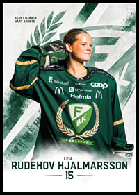 Leia Rudehov Hjalmarsson #15 Färjestad BK 2026/2027-6