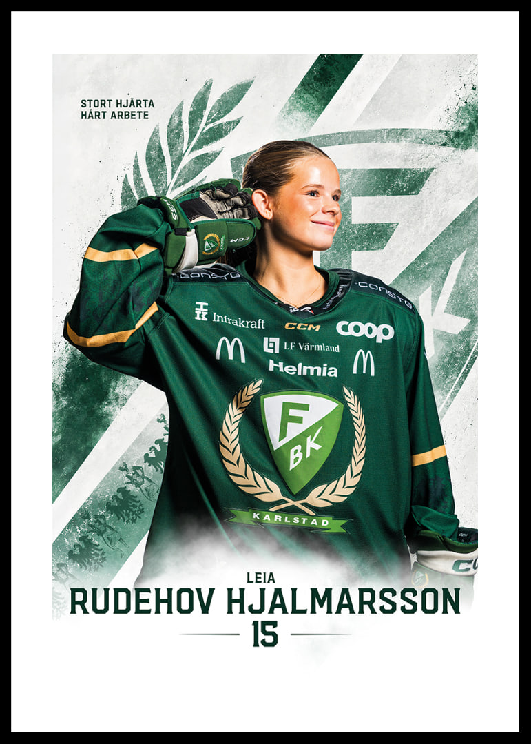 Leia Rudehov Hjalmarsson #15 Färjestad BK 2026/2027-12