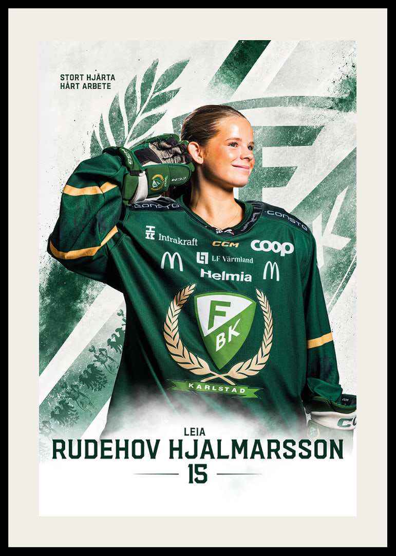 Leia Rudehov Hjalmarsson #15 Färjestad BK 2026/2027-12