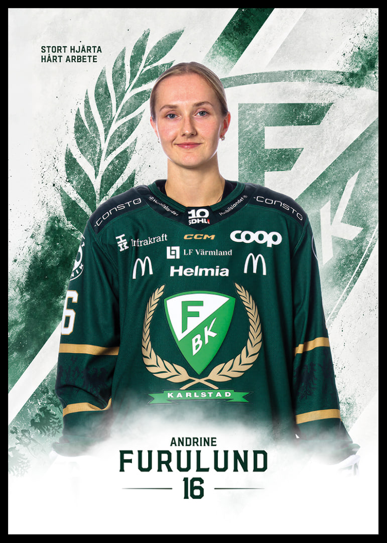 Andrine Furulund #16 Färjestad BK 2026/2027-12