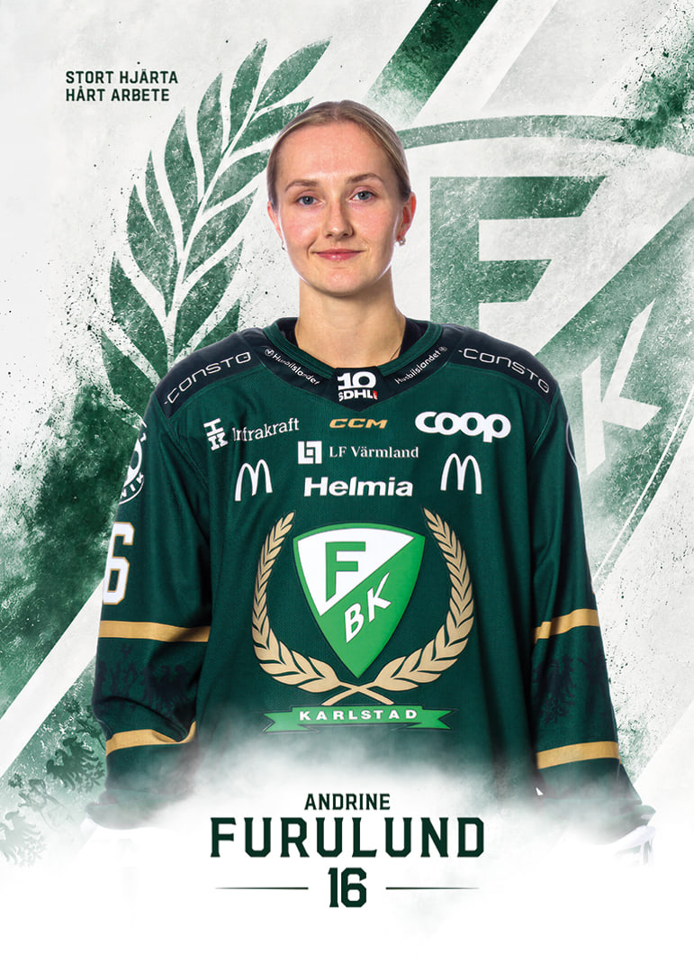 Andrine Furulund #16 Färjestad BK 2026/2027-12