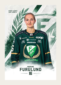 Andrine Furulund #16 Färjestad BK 2026/2027-3