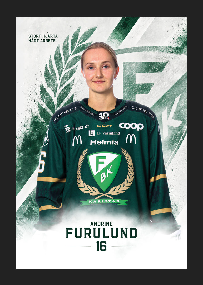 Andrine Furulund #16 Färjestad BK 2026/2027-12