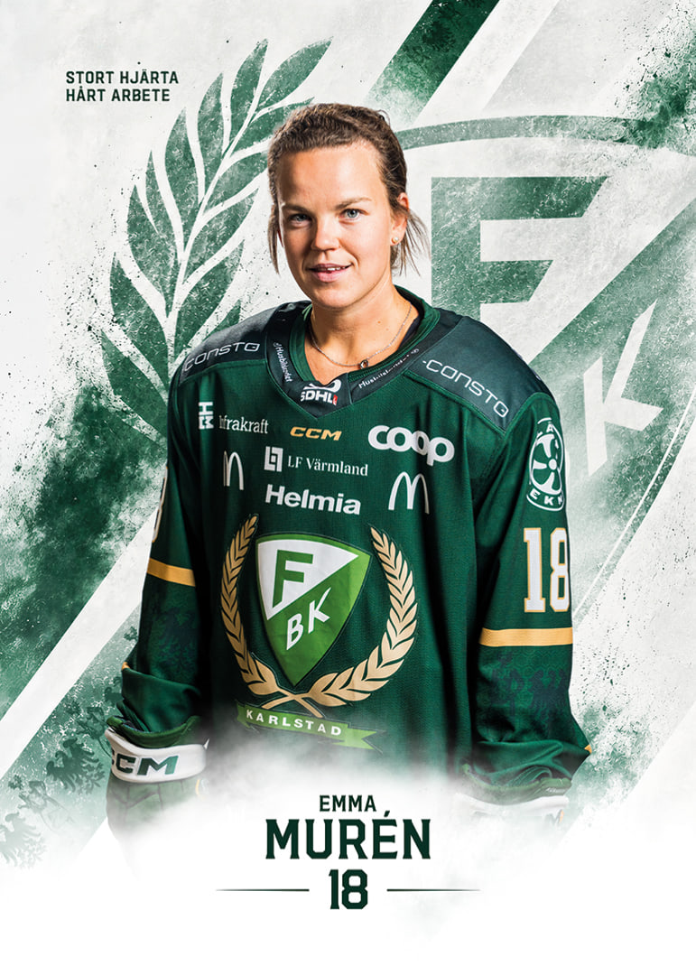 Emma Murén #18 Färjestad BK 2026/2027-12