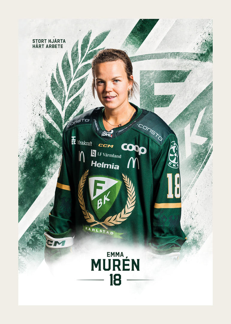 Emma Murén #18 Färjestad BK 2026/2027-12