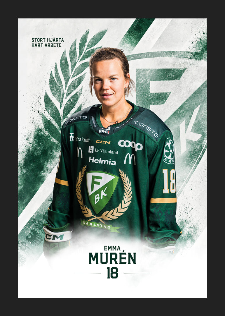 Emma Murén #18 Färjestad BK 2026/2027-12