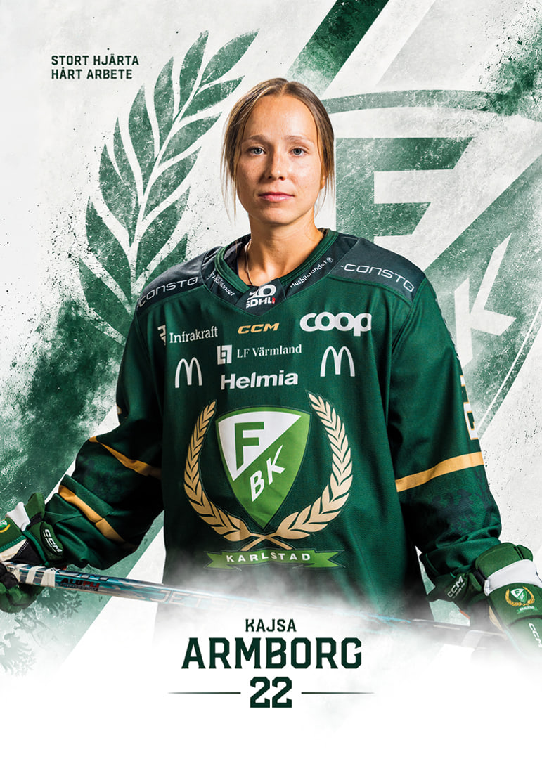 Kajsa Armborg #22 Färjestad BK 2026/2027-12