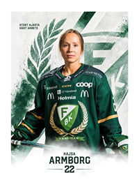 Kajsa Armborg #22 Färjestad BK 2026/2027-1