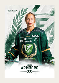 Kajsa Armborg #22 Färjestad BK 2026/2027-3