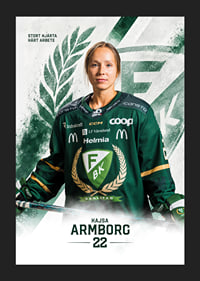Kajsa Armborg #22 Färjestad BK 2026/2027-5