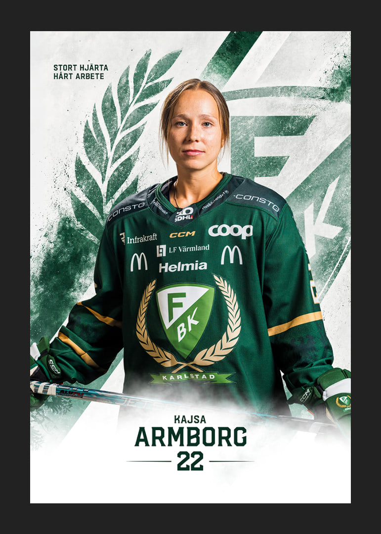 Kajsa Armborg #22 Färjestad BK 2026/2027-12