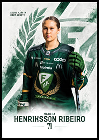 Matilda Henriksson Ribeiro #71 Färjestad BK 2026/2027-6