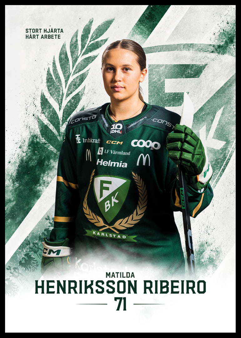 Matilda Henriksson Ribeiro #71 Färjestad BK 2026/2027-12