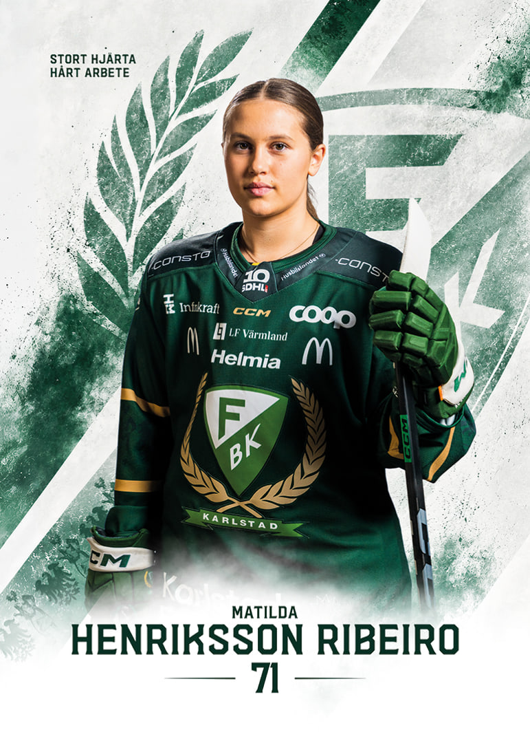 Matilda Henriksson Ribeiro #71 Färjestad BK 2026/2027-12