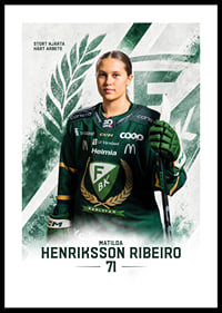 Matilda Henriksson Ribeiro #71 Färjestad BK 2026/2027-0