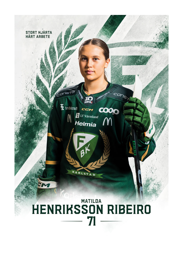 Matilda Henriksson Ribeiro #71 Färjestad BK 2026/2027-12
