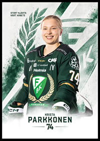 Krista Parkkonen #74 Färjestad BK 2026/2027-6