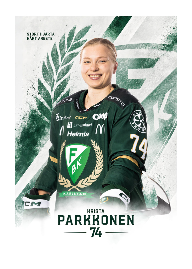 Krista Parkkonen #74 Färjestad BK 2026/2027-12