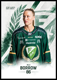 Alli Borrow #86 Färjestad BK 2026/2027-6