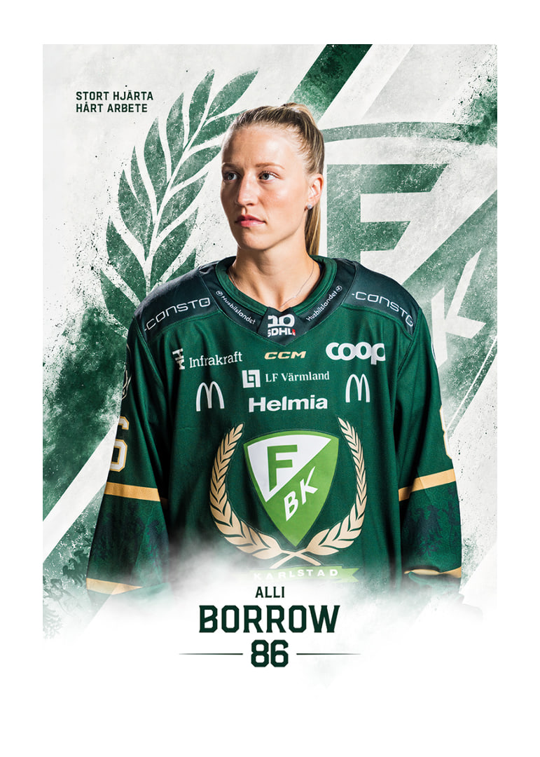 Alli Borrow #86 Färjestad BK 2026/2027-12