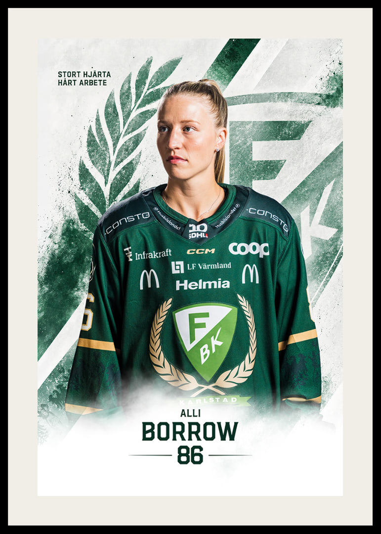Alli Borrow #86 Färjestad BK 2026/2027-12