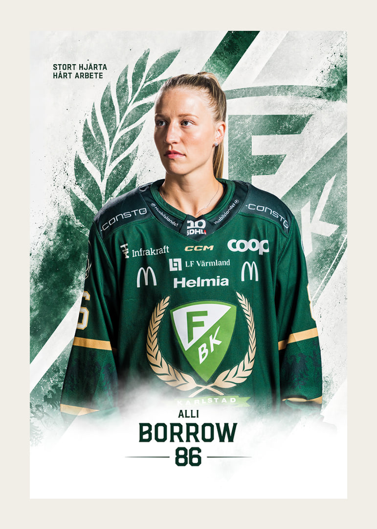 Alli Borrow #86 Färjestad BK 2026/2027-12