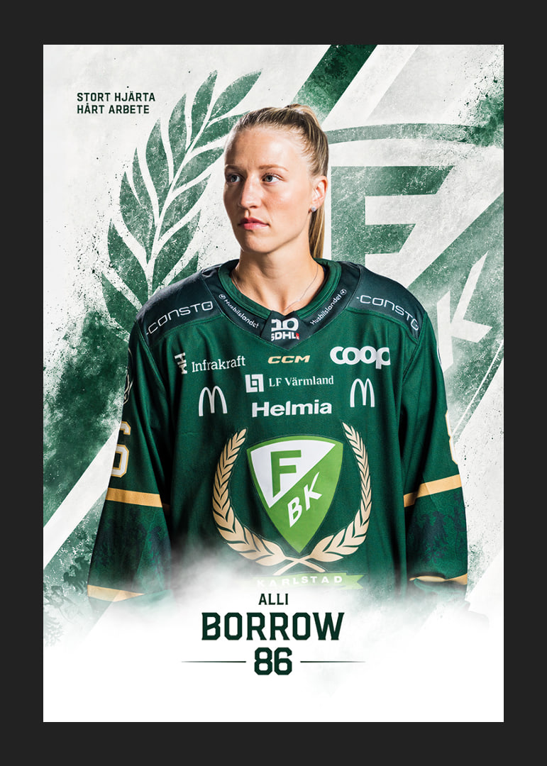 Alli Borrow #86 Färjestad BK 2026/2027-12