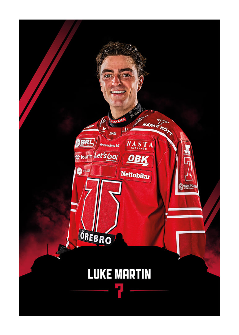 Luke Martin #7 Örebro Hockey 2026/2027-12