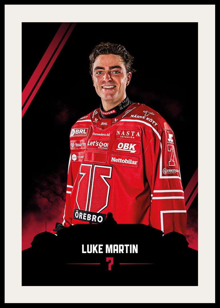 Luke Martin #7 Örebro Hockey 2026/2027-12