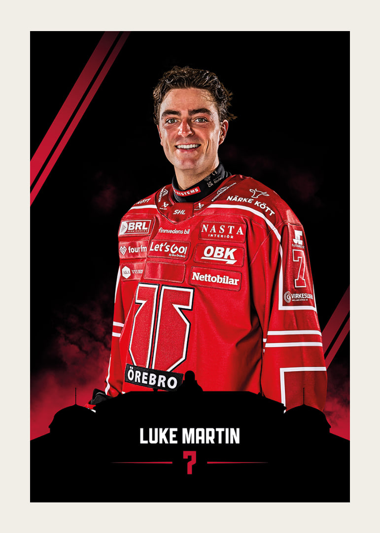 Luke Martin #7 Örebro Hockey 2026/2027-12