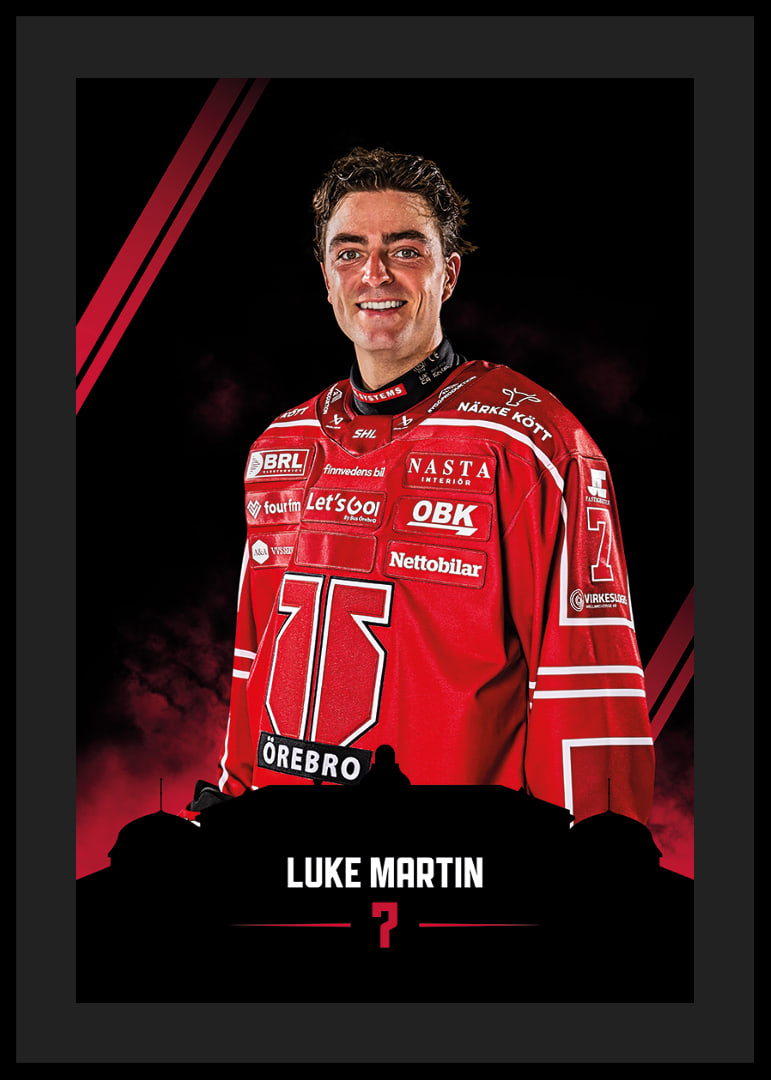 Luke Martin #7 Örebro Hockey 2026/2027-12