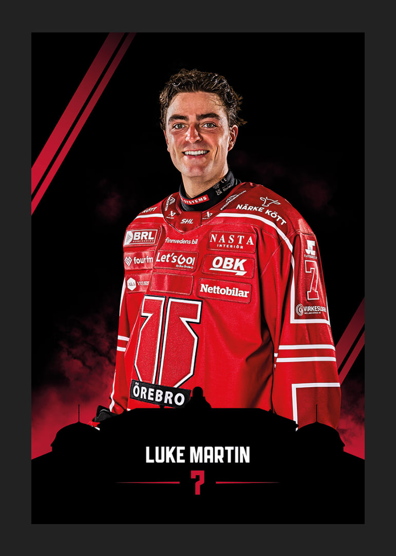 Luke Martin #7 Örebro Hockey 2026/2027-12
