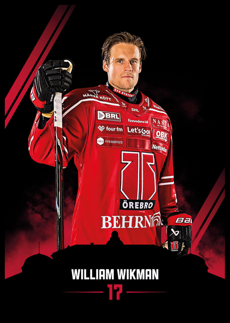 William Wikman #17 Örebro Hockey 2026/2027-12