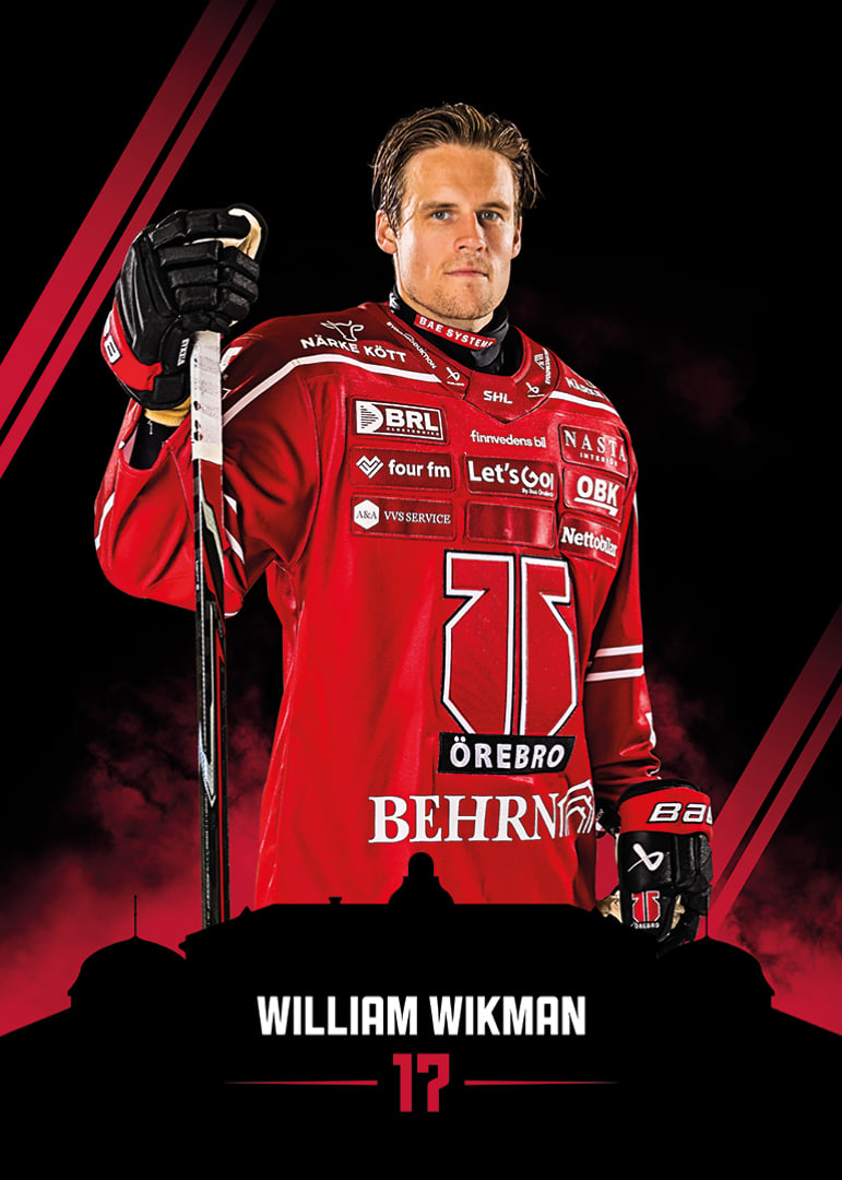 William Wikman #17 Örebro Hockey 2026/2027-12