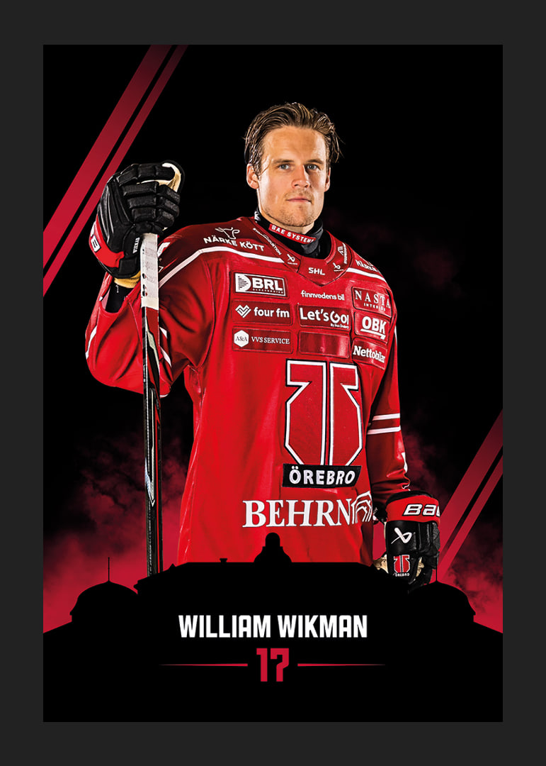 William Wikman #17 Örebro Hockey 2026/2027-12