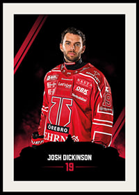 Josh Dickinson #19 Örebro Hockey 2026/2027-2